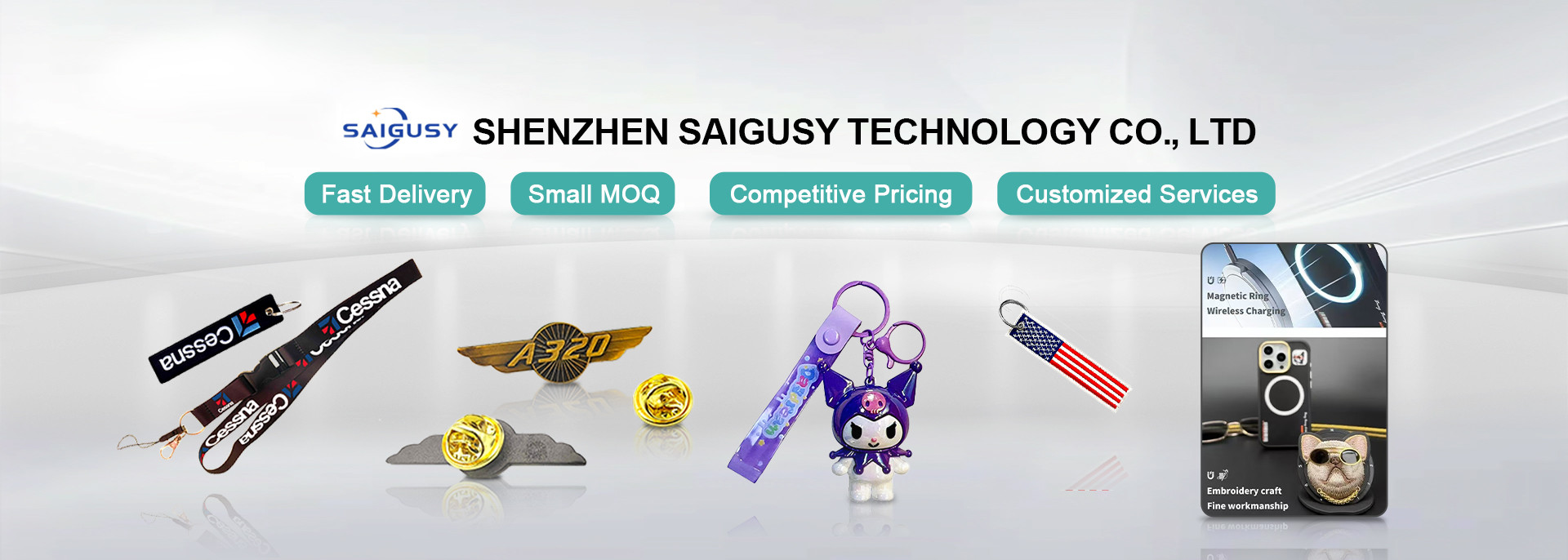 quality Custom Embroidered Keychain factory