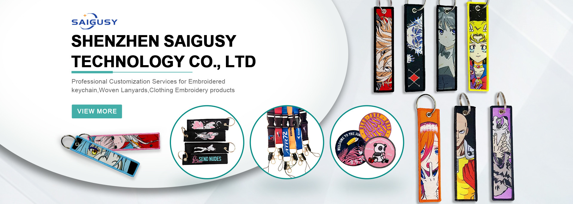 quality Custom Embroidered Keychain factory