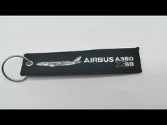AIRBUS A350 Black Keychain