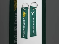 Green Cathay Pacific+Vietnam Airlines Keychain