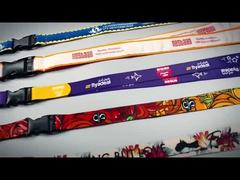 Custom Lanyard Nylon Lanyards Zilk Screen Printing