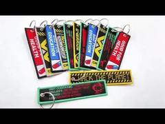 Gepersonaliseerde sleutelhangers van karabiner - Duurzaam buitenontwerp + krasvaste stoffenbanden