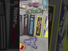 Custom Woven Keychain