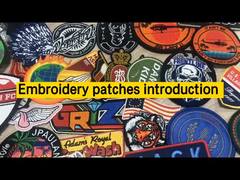 Een Nadere Blik: Borduurstof Stof Aangepaste Patch Opstrijkbare Patch 3D Geborduurde Patches