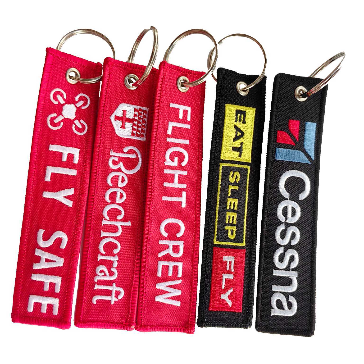 Blog perusahaan terbaru tentang Tingkatkan Merek Anda dengan Gantungan Kunci Tenun Kustom: Hadiah Promosi Terbaik