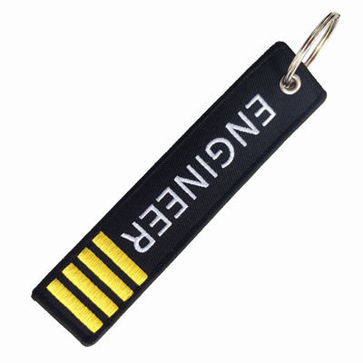 kaufen Mode-Stickwaren doppelseitige Stickerei Schlüsselbund Fliegender Enthusiast Geschenk Mode-Accessoires Geschenke für die Crew online manufacture