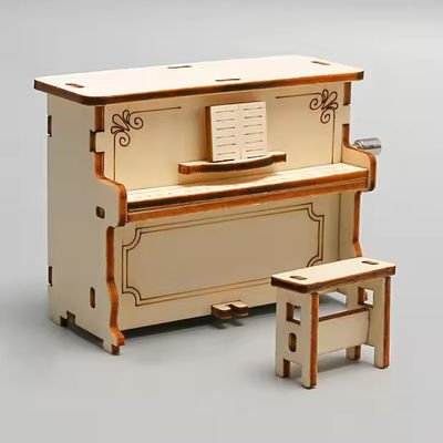 Buy Elementary School Educational Wooden Toy Hand Cranked Piano Wooden Musical Toy Piano online manufacture