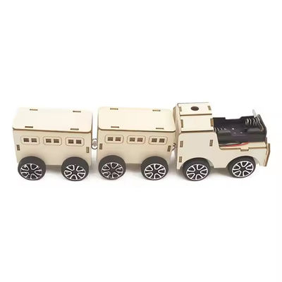 Buy Electric Train Wooden STEM Toys Educational Gift Funny Creative DIY Experiment online manufacture