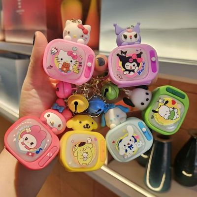 comprar Cartoon Kuromi Chain Key Student Bag Hanging Decoration Carinhosos Chain Key Labubu online manufacture