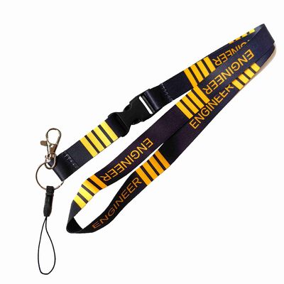 kaufen Flexibler Anpassungs-Lanyard für Werbezwecke Leichtgewicht Anpassungs-Lanyard für tragbare ID online manufacture