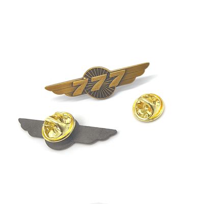 Buy Antique Bronze Brooch Accessories 777 Pilot Memorabilia Angel Wing Brooch online manufacture