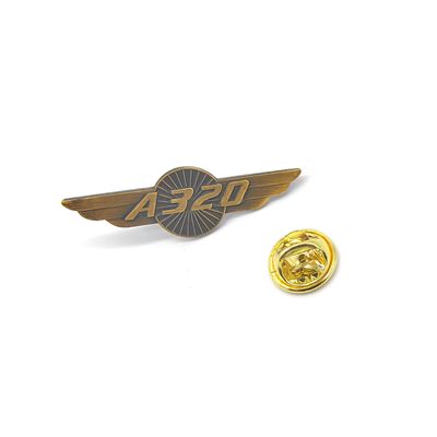 kaufen Vintage A320 Flügel Privatpilot Flügel Abzeichen Schön stilvoll Langlebig online manufacture