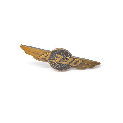 Buy Airbus A330 Commercial Pilot Wings Badge Antique Bronze Long Lasting online manufacture