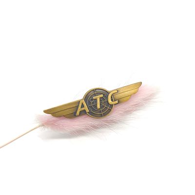Buy Vintage Brooch Accessories Airline Pilot Wings Pin Handcrafted Bronze Aviation Jewelry online manufacture