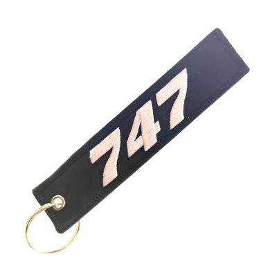 Buy Bold 747 Embroidered Keychain Set | Dual-Color Retro & Modern Styles | Aviation Collector's Gift online manufacture