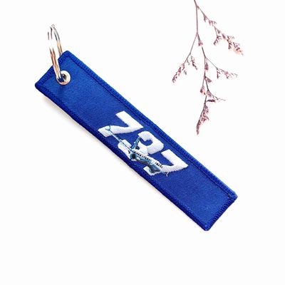 kaufen Custom 737 Aviation Keychain - OEKO-TEX® Polyester + Lasergravierungen online manufacture