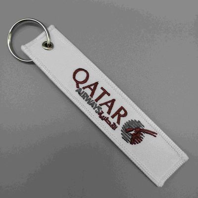Buy Qatar Airways Custom Patch Keychain Aviation Cultural Collection Compact Dual Sided online manufacture