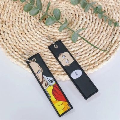 Mua Chuỗi chìa khóa hai cảnh năng động. Khoảnh khắc mang tính biểu tượng của anime. Các sợi thêu 3D. Sự tương phản giữa tiền và sau. online manufacture