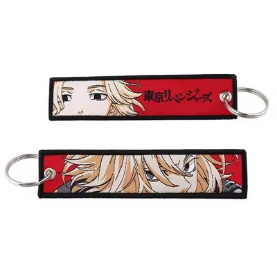 Buy Tokyo-Inspired Double-Sided Keychain｜Dual Portrait Close-Up｜Bold Color Contrast｜Japanese Urban Style​ online manufacture