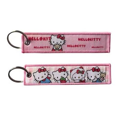 kaufen Hello Kitty Doppelschicht-Schlüsselschlüsselring. Lizenziertes Charakter-Merchandise. Mehrfach-Posen-Designs + 3D-Textur. Kawaii tägliche Begleiter. online manufacture