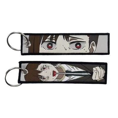 Buy Dynamic Anime Custom Woven Keychain Water Resistant Woven Key Ring online manufacture