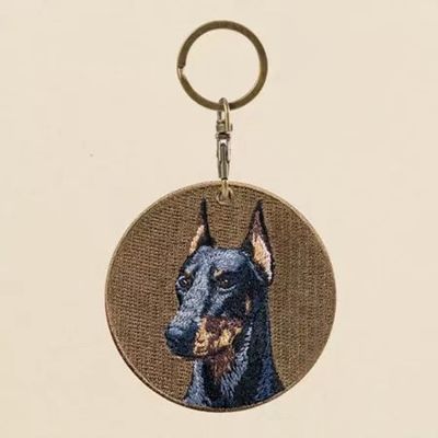 Buy Custom Pet Portrait Keyring – Gallery-Worthy Woven Detail | Tarnish-Resistant Brass | Timeless Daily Luxe online manufacture