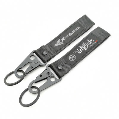 Buy Yamaha x Darkside Fusion Lanyard - 'Revs Your Heart' Woven Tag & Industrial Carabiner - Motorcycle Culture Essential online manufacture