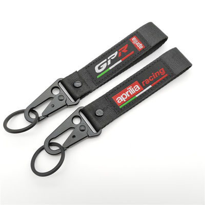Buy Customizable Aprilia Racing Keychain - Durable Textile Strap with Reinforced Metal Hook for Motorcycle Enthusiasts online manufacture