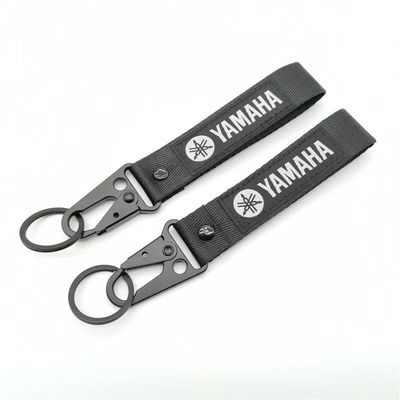 Buy Premium Custom Woven Lanyard Keychain - Branded Motorcycle Accessories & Polished Metal Hardware online manufacture