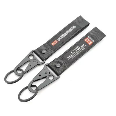 কেনা YOSHIMURA রেসিং কীচেইন - মোটরসোর্ট যথার্থতার জন্য ট্যাকটিকাল ওয়েভ স্ট্র্যাপ এবং সুরক্ষা-লেবেলযুক্ত ধাতব হুক online manufacture