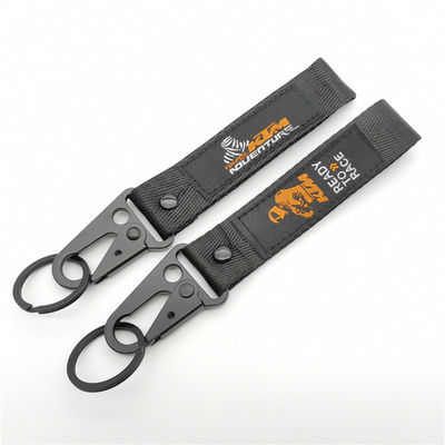 Buy KTM-Inspired Woven Keychain Gift - Durable Embroidery & Quick-Release Carabiner Design​ online manufacture