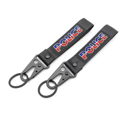 kaufen Custom Police Duty Keychain - Schwerlastmetallhaken & fettes POLICE-Design für Strafverfolgungsbehörden online manufacture
