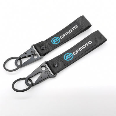 Buy Premium Custom CFMOTO Key Lanyards - Industrial Metal Clips + Bold Brand Weaving + All-Day Carry Comfort online manufacture