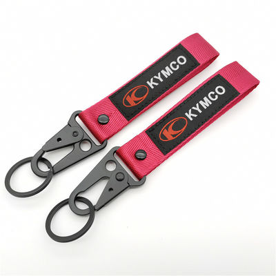 Buy Custom-Branded KYMCO Key Lanyards - Bold Red Webbing + Pro-Grade Metal Clips + Instant Brand Impact online manufacture