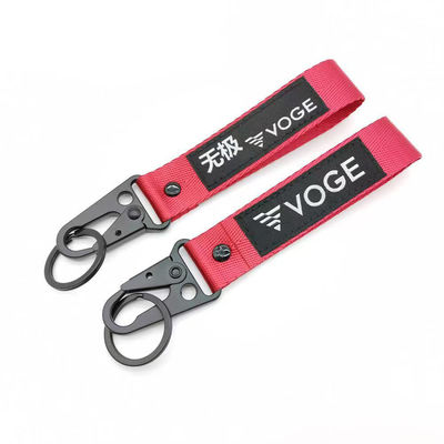 Buy Neon Pink Brandable Keychain Lanyard - VOGE Styled Tags & Anti-Scratch Metal Hooks​ online manufacture