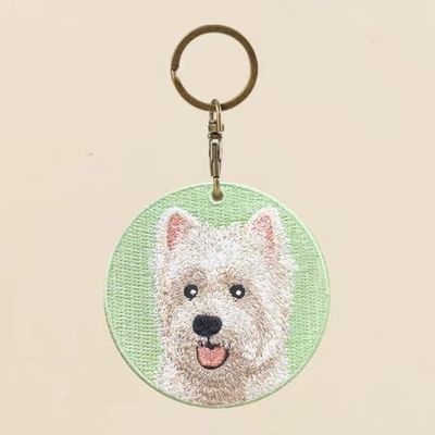 satın al Cep boyutlu Pup Pal anahtarlık Pastel Yeşil Disk & Pürüzlü Detaylar + Hayat boyu Anıt Kancası online manufacture