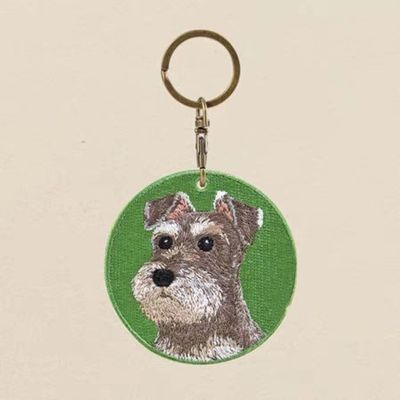 kaufen Pet's Pocket Canvas Individualisierung Schlüsselanhänger Befestigung Handgenähte Laune Waldgrün Charm Geschenkfertige Freude online manufacture