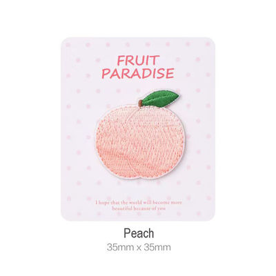 Buy Mix & Match Fruit Stickers - Embroidered Iron-On Patches | Custom Shapes & Colors for Clothes, Bags, Hats online manufacture