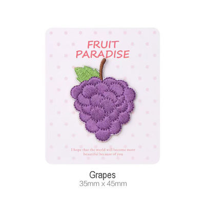 kopen Wimsical Grape Appliqué: Gepersonaliseerd ijzeren decoratie om vriendelijkheid te verspreiden online manufacture