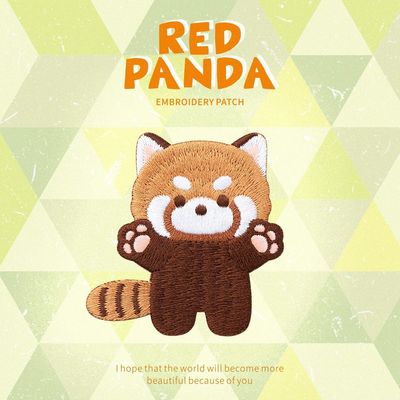 Buy No-Sew Raccoon Fabric Stickers – Kid-Friendly & Durable Iron-On Patches for DIY Style!​ online manufacture