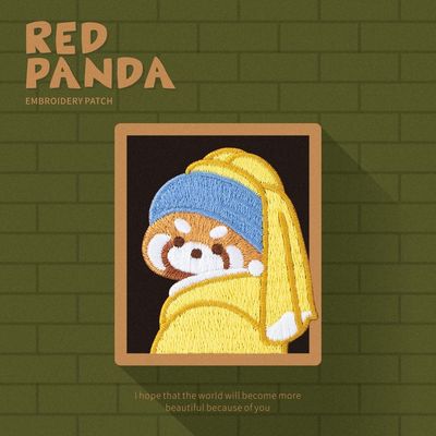 comprare Perla Raccoon Patches - Arte personalizzata, senza cuciture e divertente per la galleria online manufacture