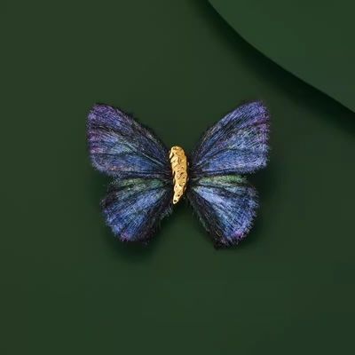 comprar Pinhas de borboleta metálicas únicas feitas à mão cores personalizadas para presentes elegância diária online manufacture