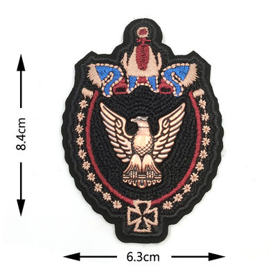 Buy Eagle Embroidered Iron-On Patches - Premium Metallic Threads for Tactical Gear & Streetwear Customization online manufacture