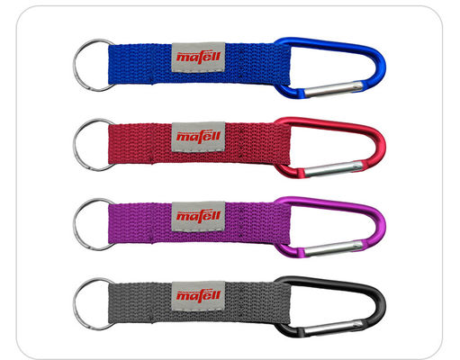 comprare Portachiavi personalizzati in carabiner: design duraturo per esterni + cinture di tessuto a prova di graffi online manufacture