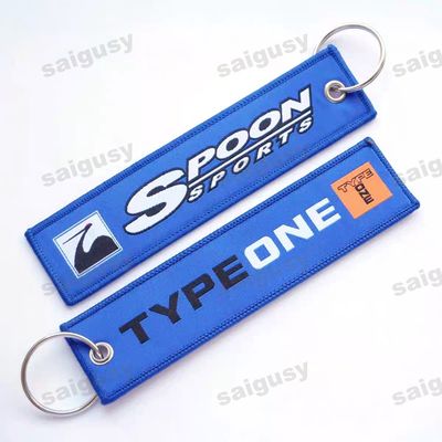Beli Desain Ringkas Gantungan Kunci Bordir Jahitan Ganda Desain Bordir untuk Penggemar Mobil online manufacture