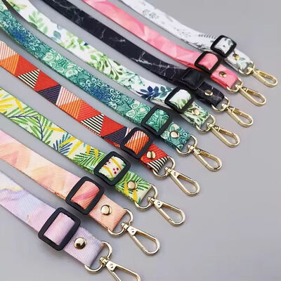 comprar Novo estilo de plástico silicone claro bicolor redondo cinto de cordão multicolor tecido cordão de cartão de identidade portador cordão com logotipo personalizado online manufacture