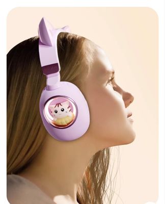 400mah Battery Wireless Bluetooth Headphones Active Noise Cancellation