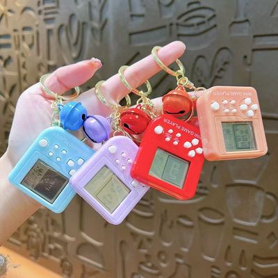 الألعاب ذات التصميم الأنيق سلسلة مفاتيح الديكور سلسلة مفاتيح الحيوانات الأليفة الإلكترونية للأطفال