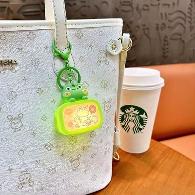 Beaver Tower Custom NFC Keychain Night Light Keychain PVC And Alloy Cute