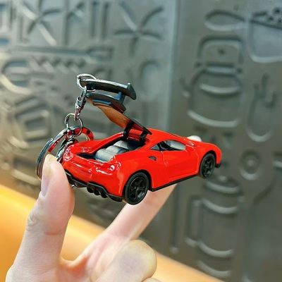 Mini Simulated Custom Car Shaped Keychains Cartoon Style ​​Child Friendly